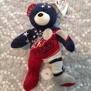 Patriot- 2003 Limited Edition Collectible US Open “Beanie” Bear